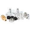 Inline Fuel Pressure Regulator Adjustable FPR 3-65 PSI 3/8'' Return Port EFI Kit