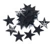 Gold 48 Fabric Glitter 25mm Star Iron-On