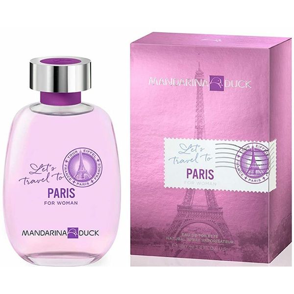 Let's Travel To Paris by Mandarina Duck for women EDT 3.3 / 3.4 oz New in Box