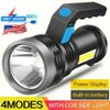 Most powerful 9900000LM LED rechargeable flashlight Tactical Flashlight Highlig
