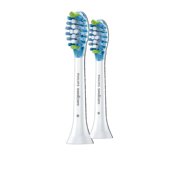 Philips HX9042/05 Replacement Brush for Electric Toothbrushes Sonicare Adaptive Clean Brush Head [Standard Type 2-Piece Set]