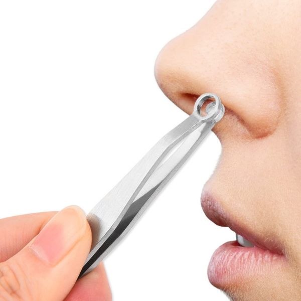 Mimio Nose Hair Cutter, Nose Hair Trimmer, Nose Hair Treatment, Round, Painless, Safe, Easy to Use, Eyebrows, Gray Hair, Unwanted Hair Treatment