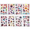 8 Sheet Spiderman Tattoos for Kids,Super Hero Avengers Temporary Tattoos Stickers for Boys,Fake Tattoos Spiderman Stickers for Children's Stick on Tattoos SuperHero Theme Birthday Party Bag Filler