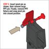 Real Avid Pivot Pin Tool (AVAR15PPT), Red 141