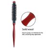 1 Pc Round Brush, Round Hair Brush Mini Ultra Thin Hair Styling Brush Nylon Bristles Hairbrush for Blow Drying Volume Curling & Straightening