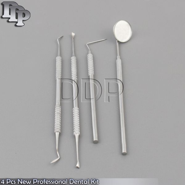 New Professional Dental and Remover 4Pcs Teeth Cleaning Tools PR-321