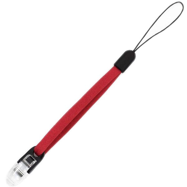 Simple Finger Strap with Mini Clip MS-718 MEIWA (Red)