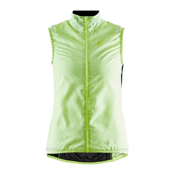 Craft Essence Light Wind Women's Vest Yellow, Flumino