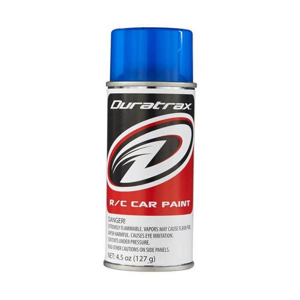 Duratrax Candy Blue Lexan Body Spray Paint DTXR4272