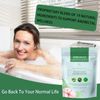 Sitz Bath for Hemorrhoid, Herbal Hemorrhoid Treatment Formula Epsom Salt Dead Sea Salt Essential Oil Plant Extract, 19 Natural Ingredients Sitz Bath Salts for Hemorrhoid Soothing and Remove 11.6 oz