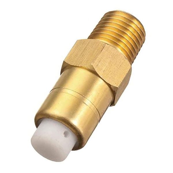 1/4 Inch Brass Thermal Release Safety Relief Valve Temperature Control Valve for Pressure Washer Water Pump