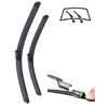 XtremeAuto Front Window Windscreen Replacement Wiper Blades PAIR Zafira Tourer MK3 2011-2016