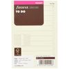 Filofax Pocket Cotton Cream To Do