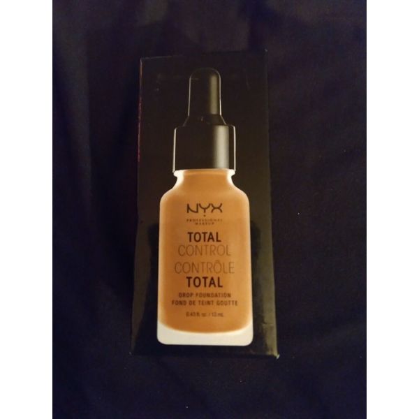 NYX Professional Makeup Total Control Drop Foundation .43oz Deep Sable TCDF18