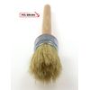Natural Bristle Round Paint Brush 1 pcs - size fi30 mm