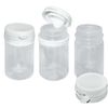 20ml Empty Paint Pots Container for Ink Glue Glitter Craft (25 Pack)