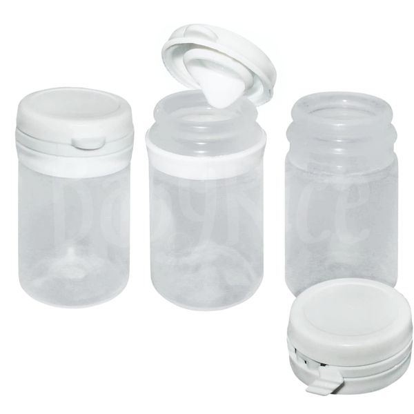 20ml Empty Paint Pots Container for Ink Glue Glitter Craft (25 Pack)