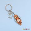PeachyApricot Cute Sea Otter Keychain Charm Gift (2”)