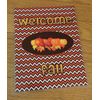 WELCOME Fall Pumpkin Leaves Front Back Cover Set 4 use w Erin Condren Planner