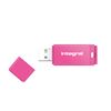 Integral 64GB Neon Pink USB 2.0 Flash Drive
