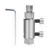 Pcmursal Broken Threaded Pipe Extractor Tool, Broken Pipe Extractor Tool, Stripped Screws and Damaged Bolts (Silver)