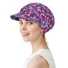 Alnorm Womens Newsboy Cap Dark Purple