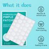 Pimple Patches for Face 180 Counts Hydrocolloid Acne Patches for face Invisible Zit Patches for Face Acne Spot Treatment Patch Blemish Patches Cover Patches Stickers