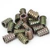 M6 TYPE D THREADED WOOD INSERT NUTS (PACK OF 25) (M6 x 25mm)