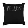 Pilates Reformer Pilates Reformed White Throw Pillow