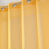 Douceur d'Intérieur, Yellow Eyelet Curtain 140 x 180 cm