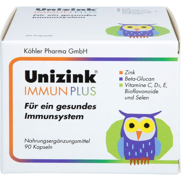 Unizink Immun Plus, 90 St. Kapseln