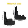 4pcs For Toyota Corolla E210 2020 2021 Sedan Splash Guards Mud Flaps Mudguards