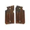 Walnut American Flag Grips Compatible with/Replacement for Sig Sauer P938