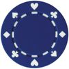 50 Clay Composite Suited 11.5-Gram Poker Chips (BLUE)