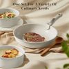 Sweetcrispy 12 Pcs Pots And Pans Set, Nonstick Kitchen Induction Cookware Suit
