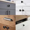 30PCS Cabinet Door Knobs Stainless Steel Handles Kitchen Cupboard Drawer Pull