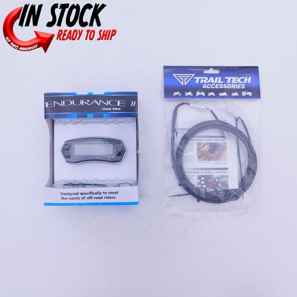 Trail Tech Endurance II Motorcycle Speedometer Kit 202-118