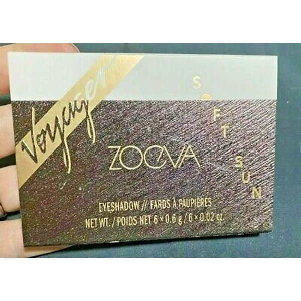NIB Zoeva Voyager SOFT SUN Eyeshadow Palette Mini Size 6 x .02 oz /6 x .9 g