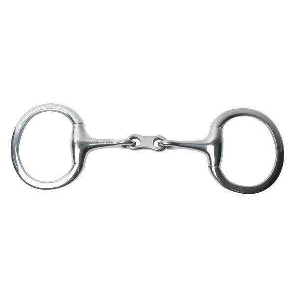 Korsteel Stainless Steel French Link Eggbutt Snaffle Bit, 5"