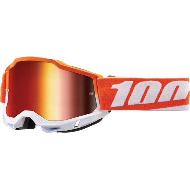 100%, ACCURI 2 JUNIOR Goggle Matigofun - Mirror Red Lens, KID