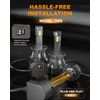 D2S D2R LED Headlight Bulb Replace HID Xenon Super White 6000K Conversion Kits
