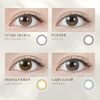 Color Contacts TOPARDS Topaz Rino Sashihara Sassy One Day 10pcs Strawberry Quartz (with degree) [-2.00]