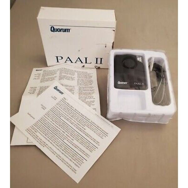 Quorum PAAL II Personal Security Attack Alarm with Flashlight Tested Works!