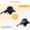 EEEKit Analog 3D Joystick Replacement, 6PCS Left and Right Joycon Stick Replacement with Thumbsticks Caps for Switch and Switch Lite Controller