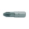 Bahco 59S/PZ4 Bits for Pozidriv Head Screws, Grey, 25 mm, Set of 10 Pieces