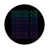 Chocolate Candy Bar Retro PopSockets Standard PopGrip