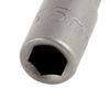 1/4" Shank 5.5mm Hex Socket Nut Setter Driver Bit Gray 5pcs Non-magnetic