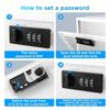 Storage Lock Box For Safe Lockable Safe Storage Boxes Clear Sturdy Dust-free