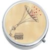 Phonograph Hearts Medicine Vitamin Pill Box