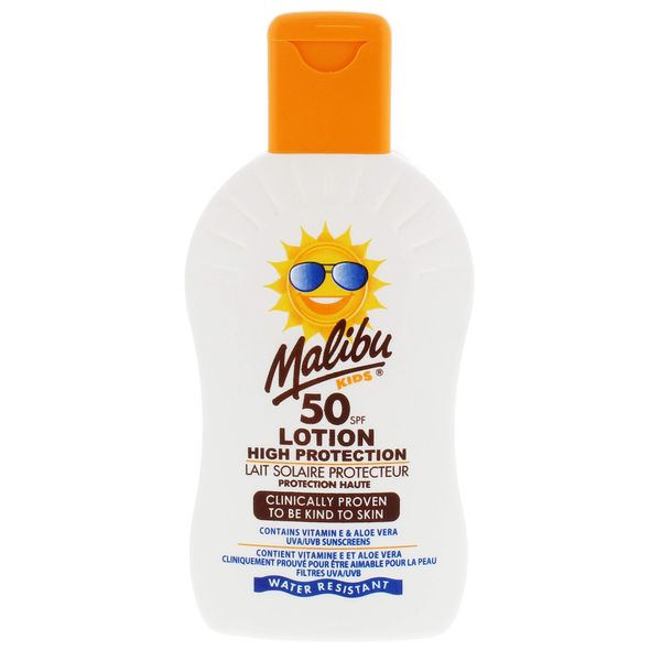 Malibu Kids Sun Lotion with SPF50 200 ml